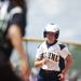 Saline sophomore Samantha Bruley runs to home plate in the game against Allen Park on Saturday, June 8. Daniel Brenner I AnnArbor.com